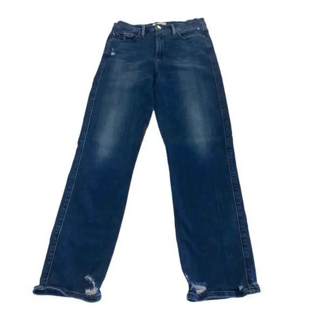 FRAME Le Sylvie Crop Jeans in‎ Edgewater Chew Size 29
